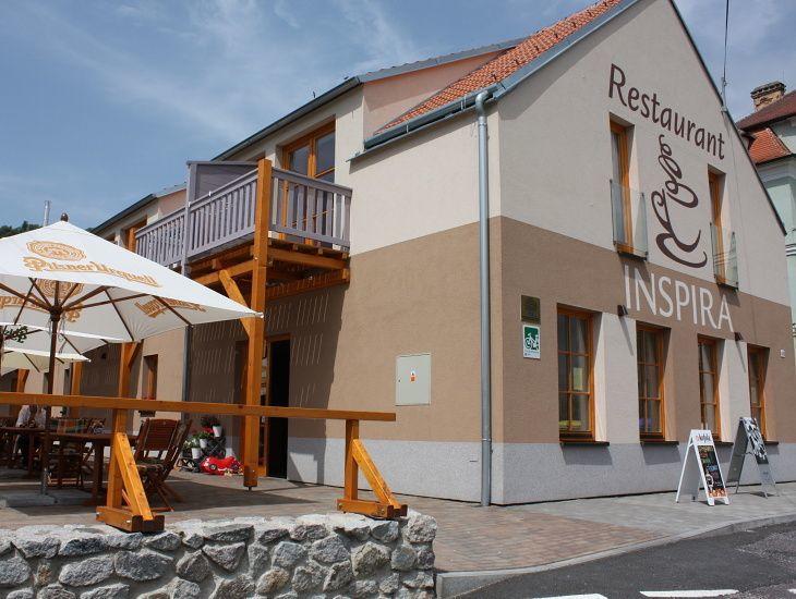 Penzion Inspira Vranov nad Dyji Bagian luar foto